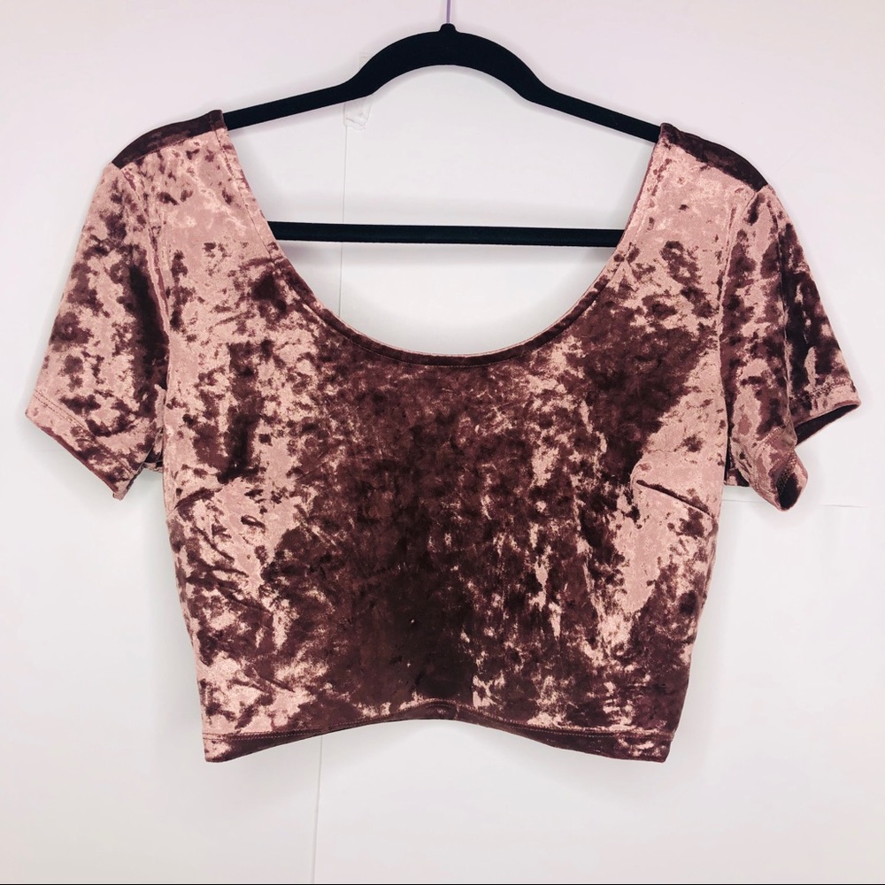 Forever 21 | Velvet Crop Top